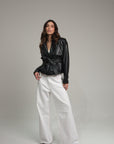 SIENA JACKET CUERINA NEGRA