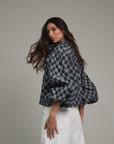 SCALA JACKET DENIM CUADROS