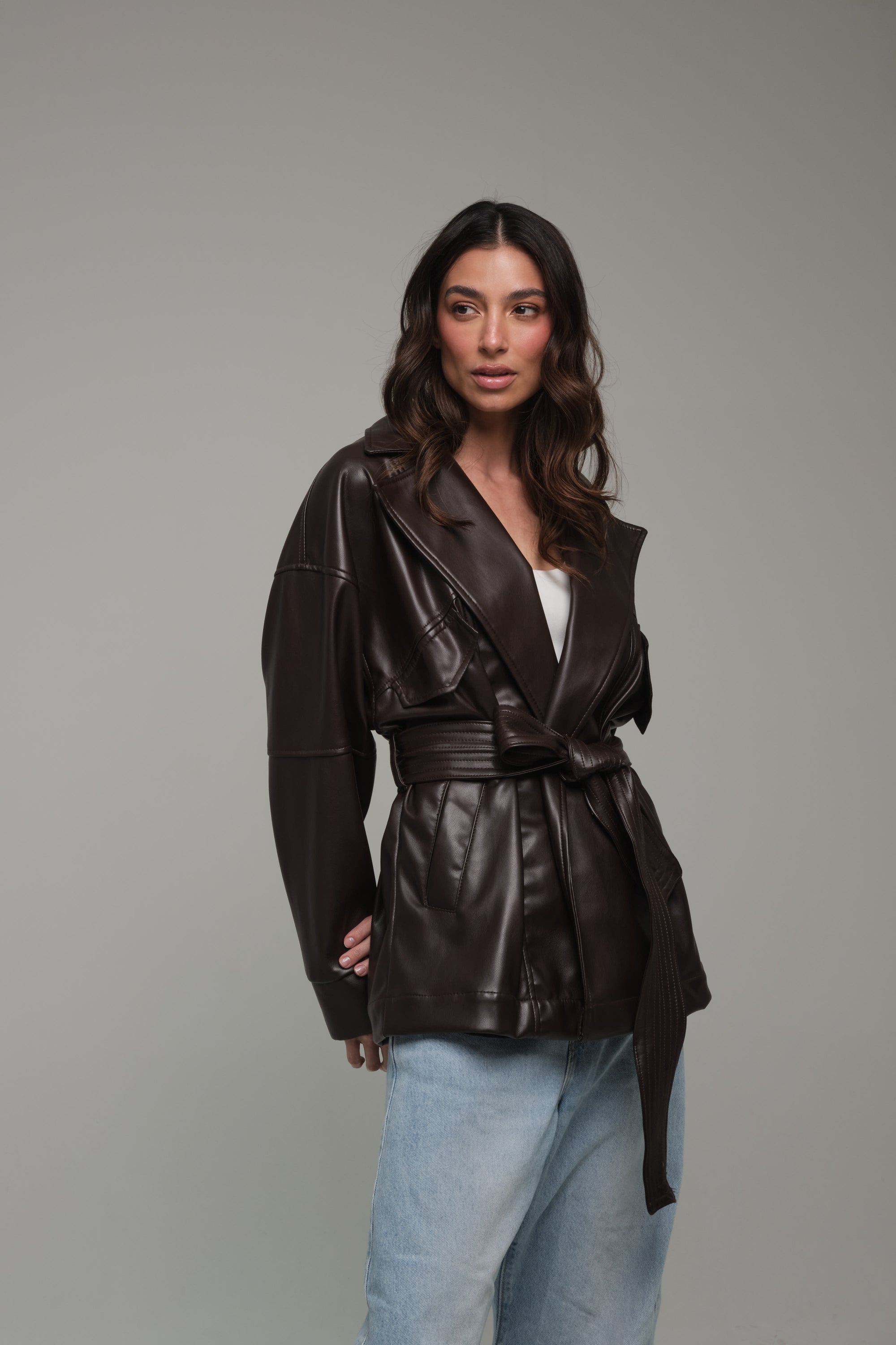 SOHO JACKET CHOCOLATE