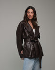 SOHO JACKET CHOCOLATE