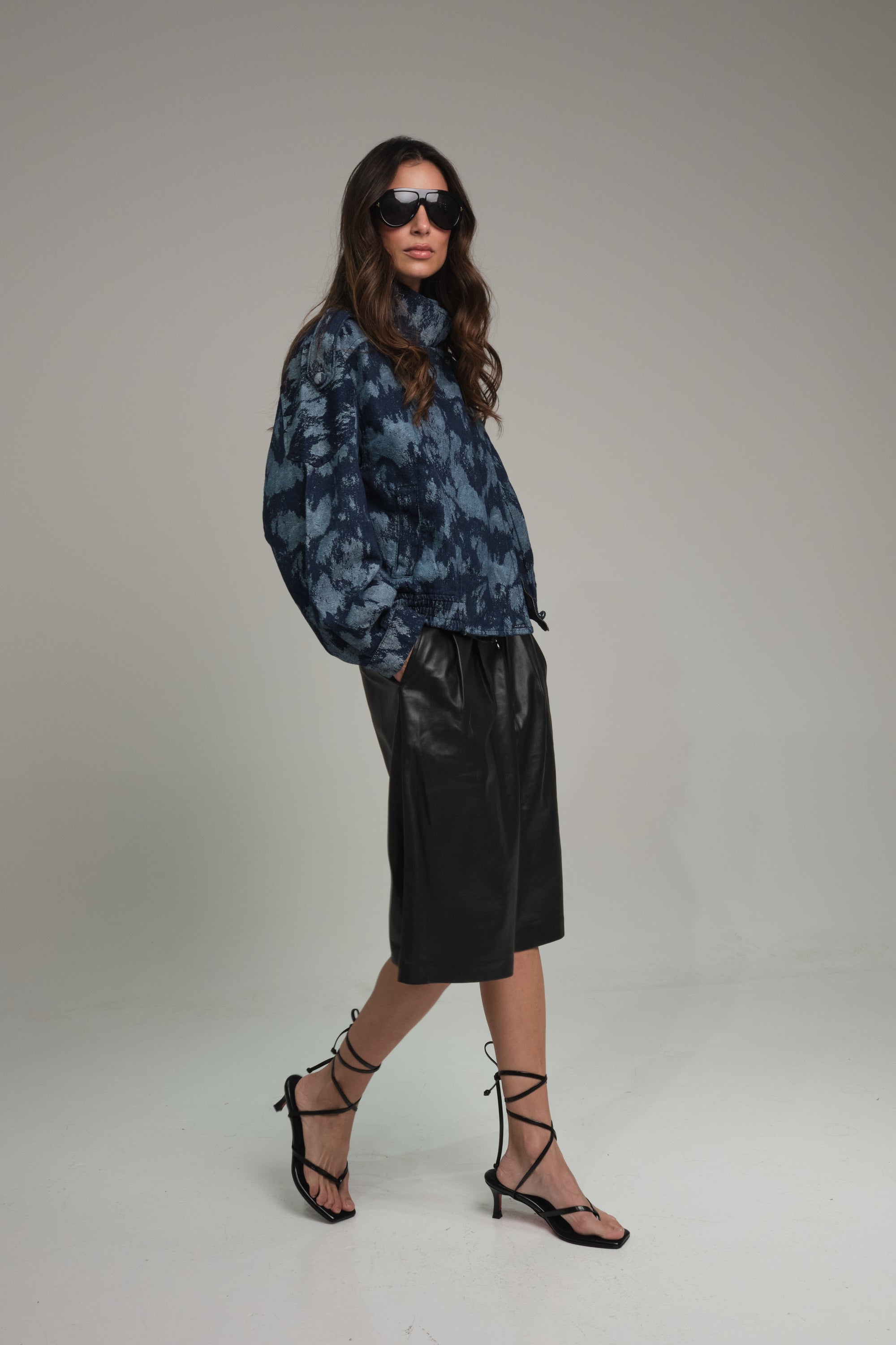 KIOTO JACKET DENIM ESTAMPADO