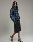 KIOTO JACKET DENIM ESTAMPADO