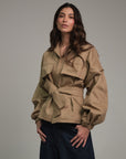 ANNE JACKET CAMEL 2 EN 1