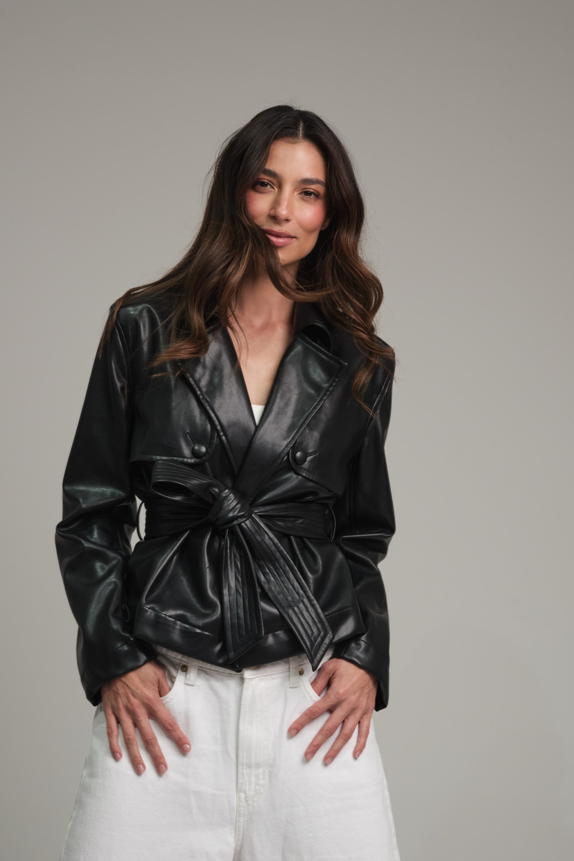 SIENA JACKET CUERINA NEGRA