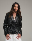 SIENA JACKET CUERINA NEGRA