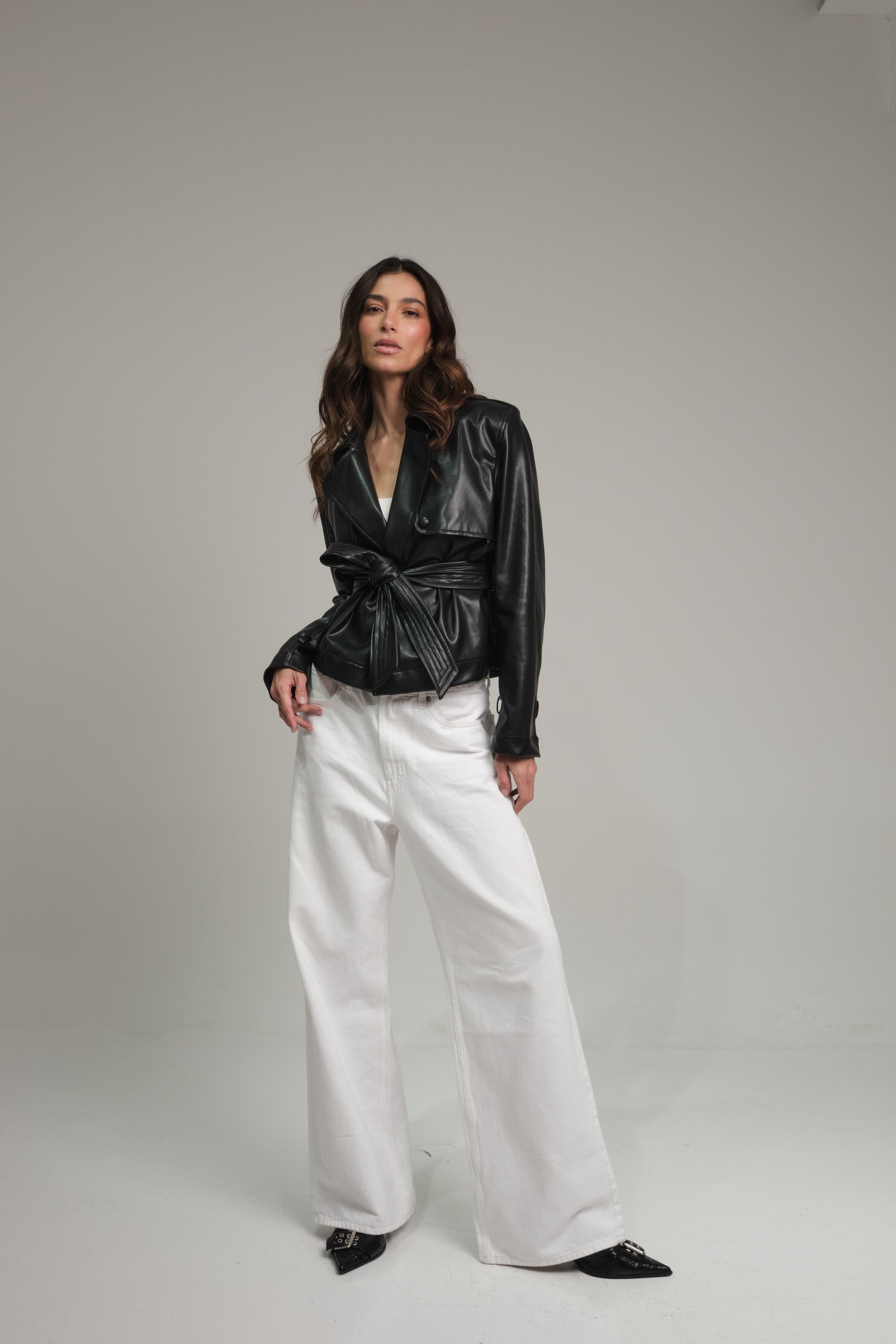 SIENA JACKET CUERINA NEGRA