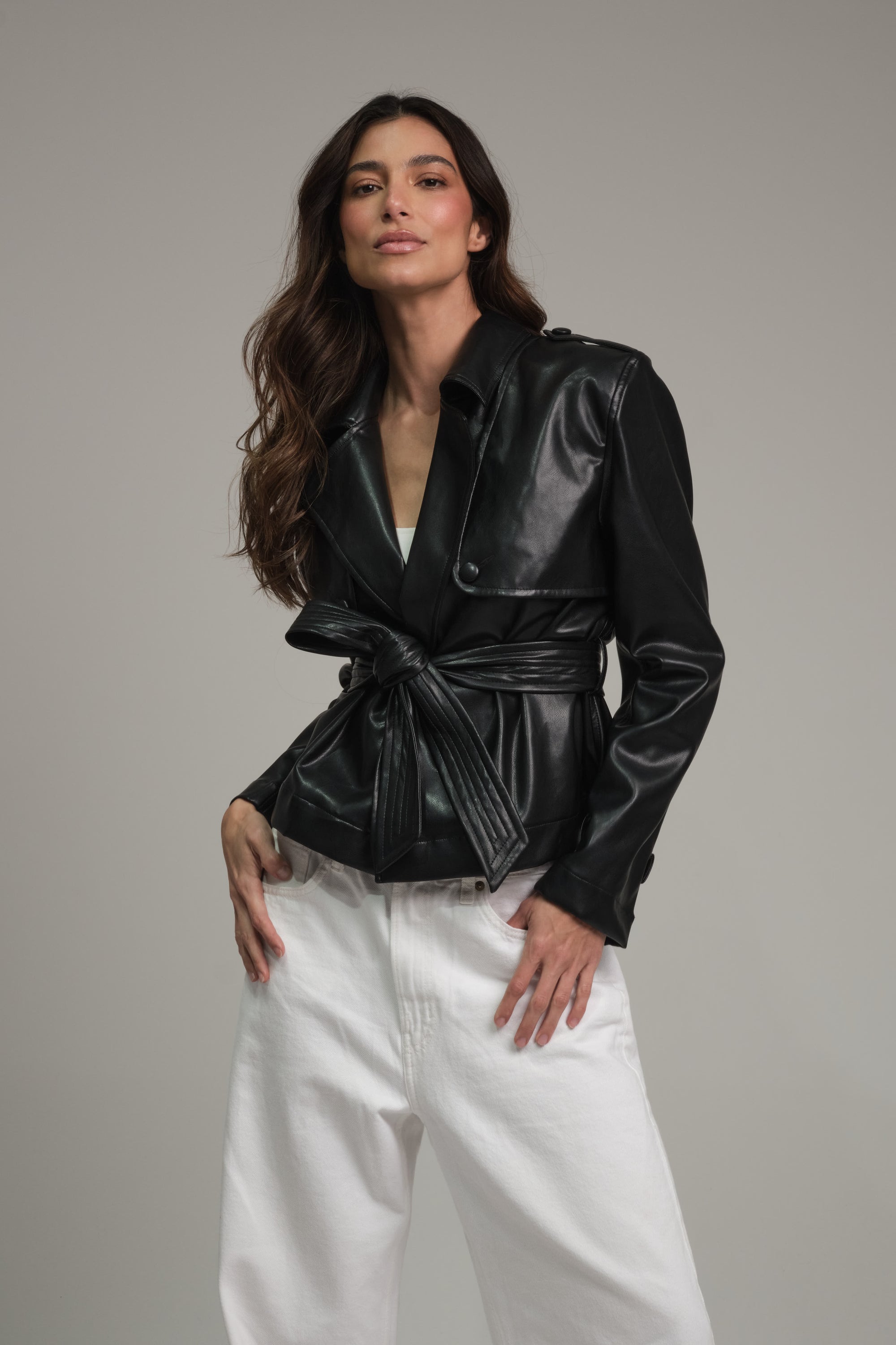 SIENA JACKET CUERINA NEGRA