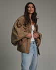 PEONIA JACKET CAMEL