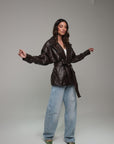 SOHO JACKET CHOCOLATE