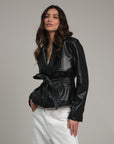 SIENA JACKET CUERINA NEGRA