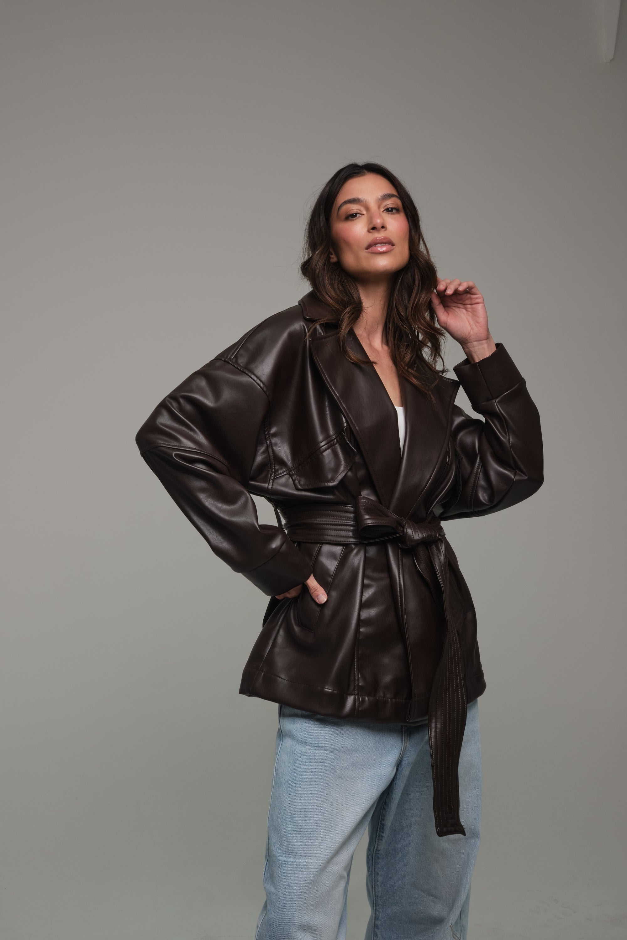 SOHO JACKET CHOCOLATE
