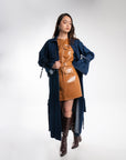 ALPHA COAT JEAN AZUL