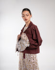 FIORI JACKET VINOTINTO