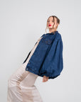 PEONIA JACKET AZUL