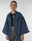 PEONIA JACKET AZUL