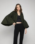 OLIVIA JACKET VERDE MILITAR