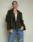 TEA JACKET VERDE MILITAR
